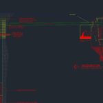 Diseño Biodigestor y Pozo de Absorción, vista AutoCAD