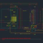 Diseño PTAR en AutoCAD