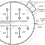 Diseño Tanque de Ecualización de PTAR. Vista planos.