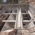 Construcción canaleta PTAR
