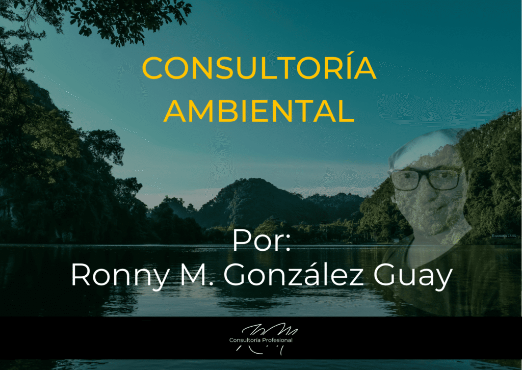 Consultoría Ambiental en Guatemala, por Ronny M. González Guay. Imagen fondo paisaje.