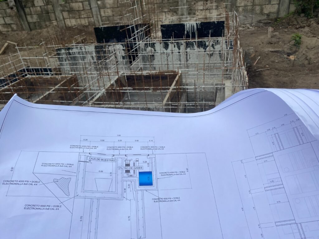 Diseño y Construcción PTAR - Plaza comercial en Guatemala